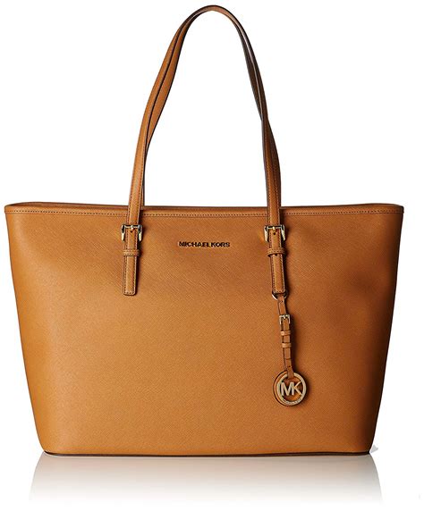 michael kors jet set saffiano leather tote medium|Michael Kors marilyn medium tote.